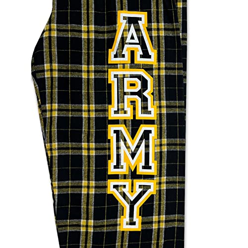 Armed Forces Gear Army Flannel Pants (Black/Gold)3