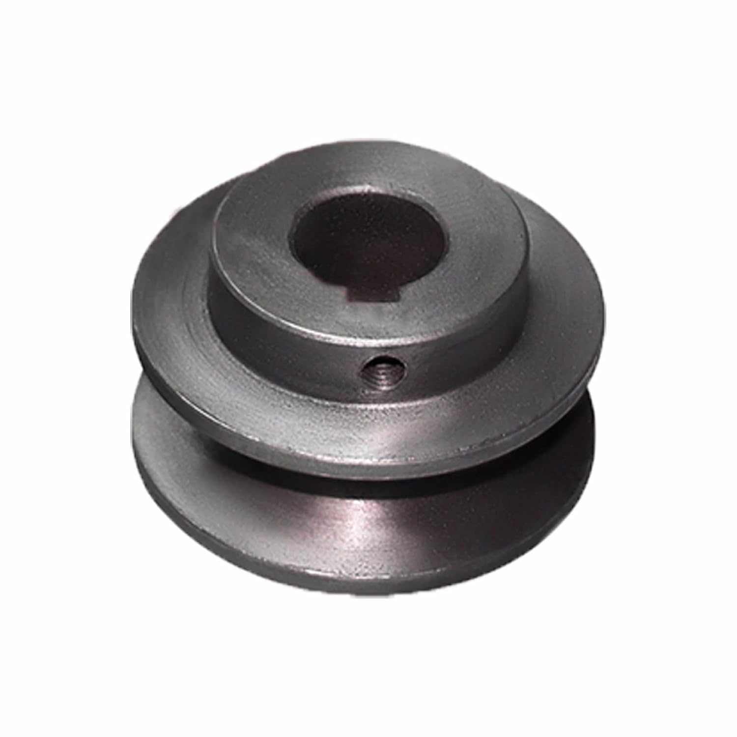 tooloflife Cast Iron V Belt Pulley, Heavy-Duty V-Groove Pulley for Industrial/DIY Power Transmission (20mm/0.79in)