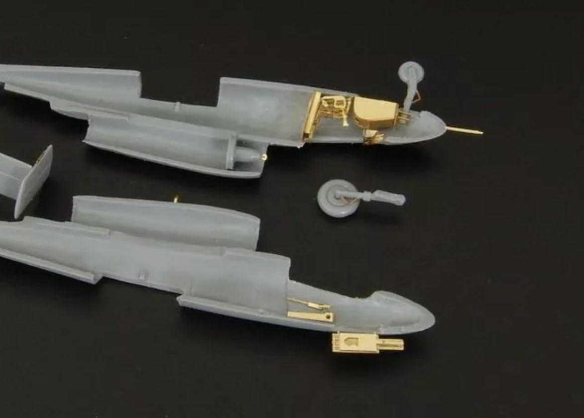 Brengun BRL144126 1/144 Heinkel He-162A (Brengun kit) PE Set for Brengun kit Aircraft NOT Include, ONLY Photo-Etched Parts