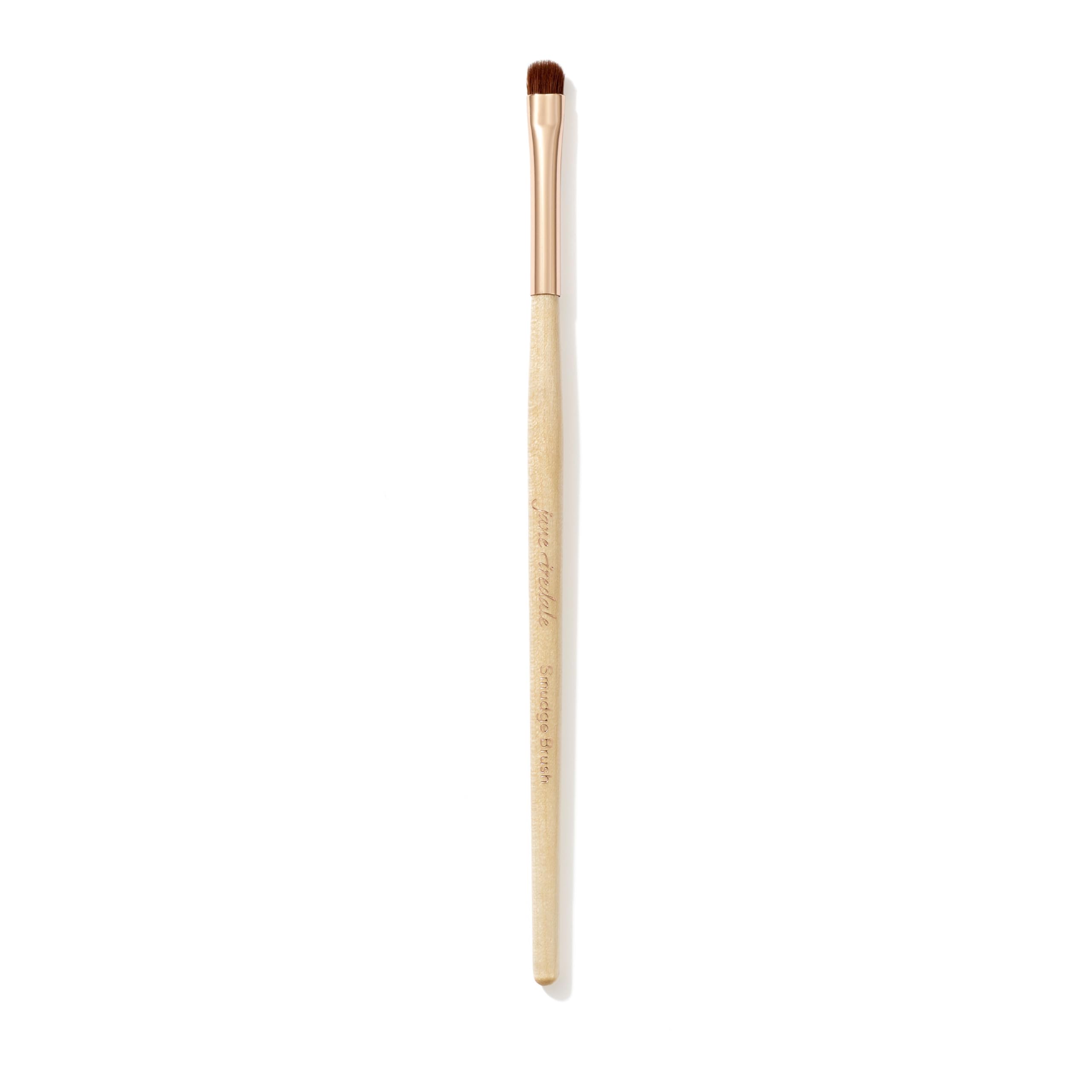 jane iredale Smudge Eye Brush, Ultra-Small, Dual-Ended Defining Cosmetic Brush & Smudger for Cream and Powder Makeup, Vegan, Cruelty Free
