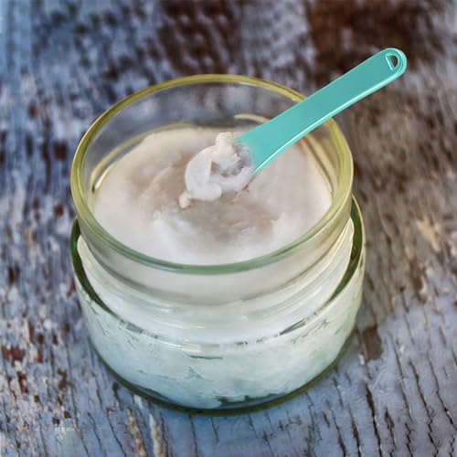 Tekson-6-Pieces-Metal-Cosmetic-Skincare-Spatula-Mini-Mask-facial-Reusable-Scoop-Makeup-Beauty-Spoons-for-Cream-Lotions-MoisturizersGreen