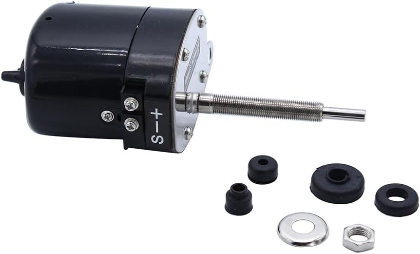 1 pc 12v BLACK Universal Street Hot Rod Windshield Wiper Motor Fits for Ford Chevy Jeep Mopar