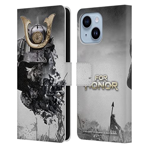 Étui portefeuille en cuir For Honor pour iPhone 14 Plus Head Case Designs