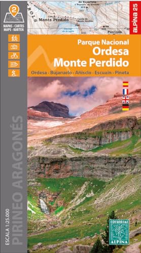 Mapa Ordesa - Monte Perdido (cat)