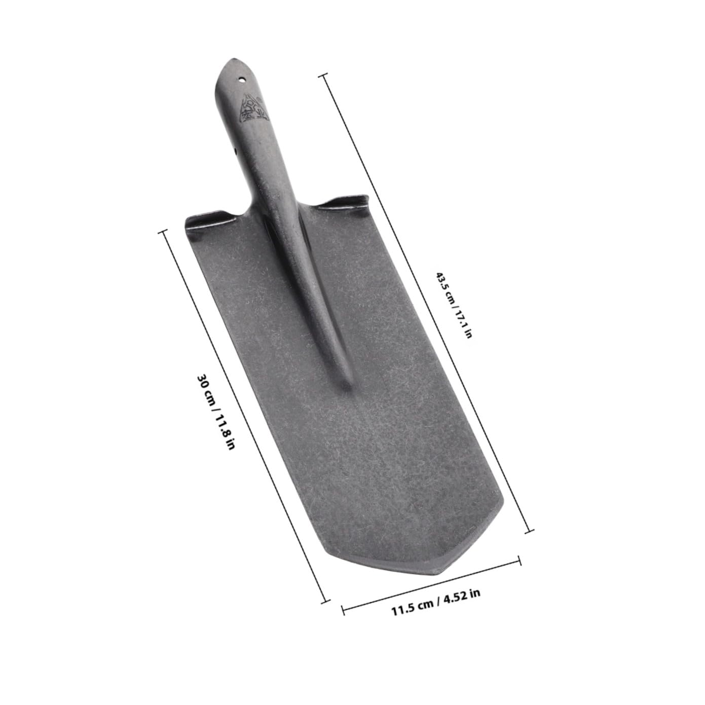 Minischaufel zum Graben und Schaufeln, Tragbar aus Manganstahl