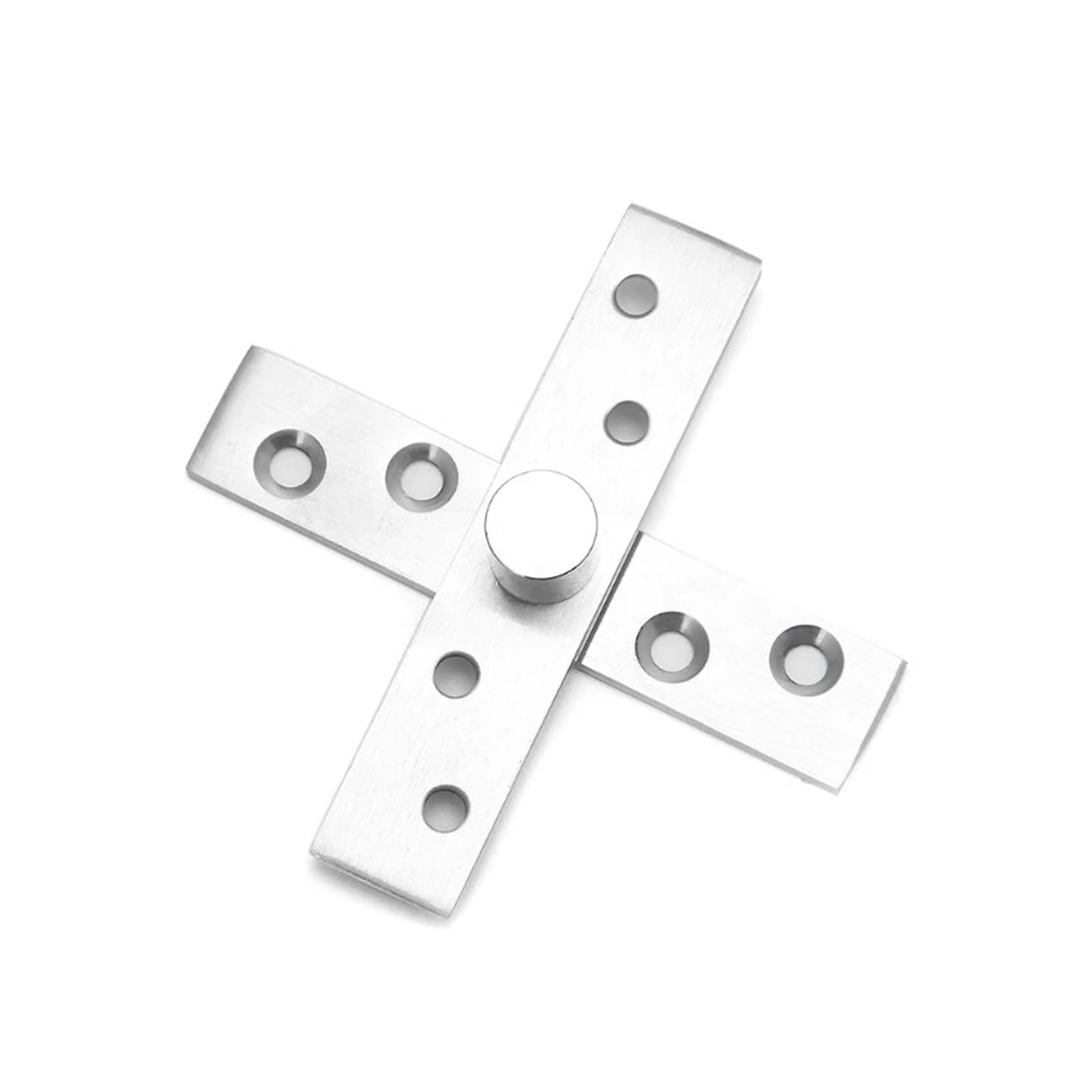 AUNANGLJSCS Rotating Hinge 360 Degree Stainless Steel Door Pivot Up Down Shaft 75/95/100mm