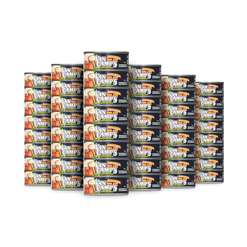 Van Camp's Seafood Solid Light Yellowfin Tuna in Water, 5 oz. Can (Pack of 48), Wild Caught Canned Tuna
