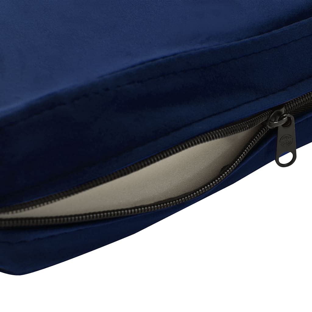 Canapé pour Chien Bleu 72x45x30 cm en Peluche - Stable et Robuste - Lit, Panier, Fauteuil pour Chat et Animaux de Compagnie