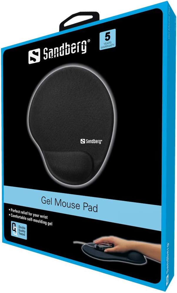 Sandberg Gel Mouse pad with Wrist Rest, Other