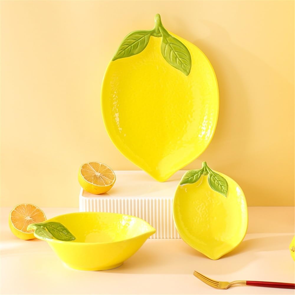 Ciotole Aperitivo Piatto da Portata, Piatto da Insalata, Piatto da Dessert, Piatto da Frutta in Ceramica, Decorazione da tavola Antipastiera