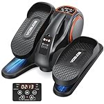 YOSUDA Under Desk Elliptical,Elliptical for Seniors Fully Assembled,Quiet & Portable Electric Seated Pedal Exerciser with 10 Level Resistances & Speeds,Remote Control