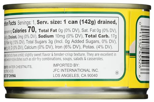 Image of Dynasty, Sliced Water Chestnuts, 8 Ounce
