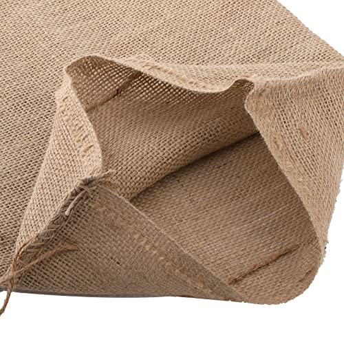 Foto von Bekith 6 Stück Jutebeutel mit Kordelzug, 60 x 45 cm natürliche Jute-Kartoffelsäcke, wiederverwendbare Aufbewahrungsbeutel für Wurzelgemüse, starke Rennbeutel für Kinder