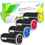 4 Paquets Cartouches de Toner Compatibles pour Xerox C500 C505 Séries (Noir Cyan Magenta Jaune) GREENPRINT 5000 Pages pour Le Noir et 2400 Pages pour C M Y pour Les Xerox VersaLink C500 C505
