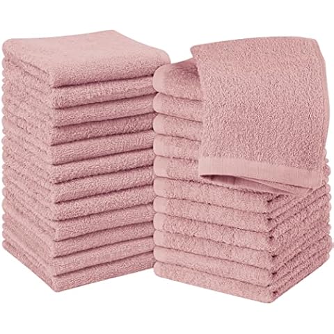 Utopia Towels 24 Pack Cotton Washcloths Cover
