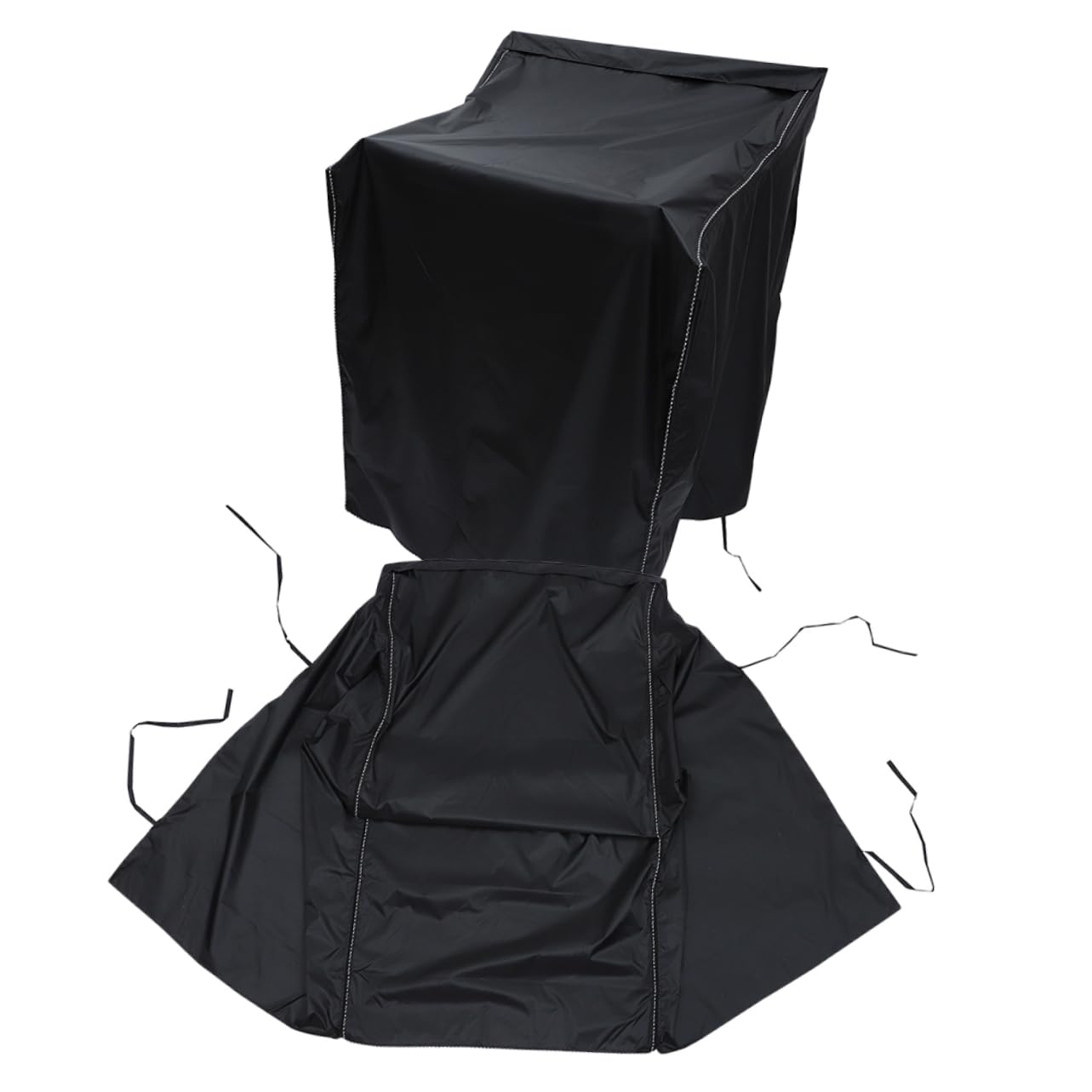 Housse de Protection pour Lave-linge 2 Pièces Noir