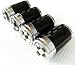Zorratin Chrome Rim Wheel Valve Stem Cap Cover Screw with Checker Checkered BW Racing Flag Button for Mini Cooper r50 r53 r56 r56n f55 f56 r55 r52 r57 r58 r59 r60 r61 jcw