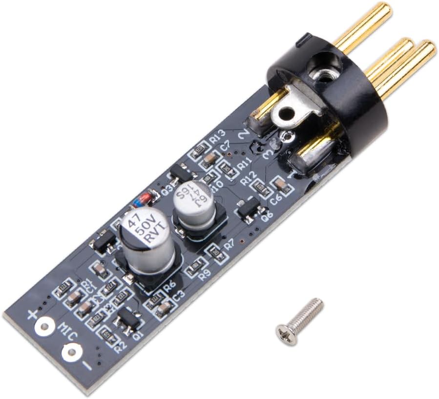 ZORZA 1Pcs Versatile 15-48V 125db Power Supply Electret Condenser Microphones Amplifier Board for KTV Recording & Conferences