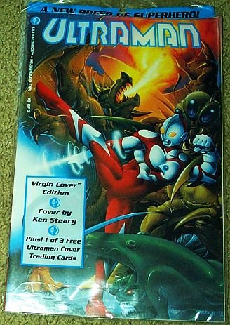 Ultraman No 3 of 3 Virgin Cover Edition Comic – January 1, 1992