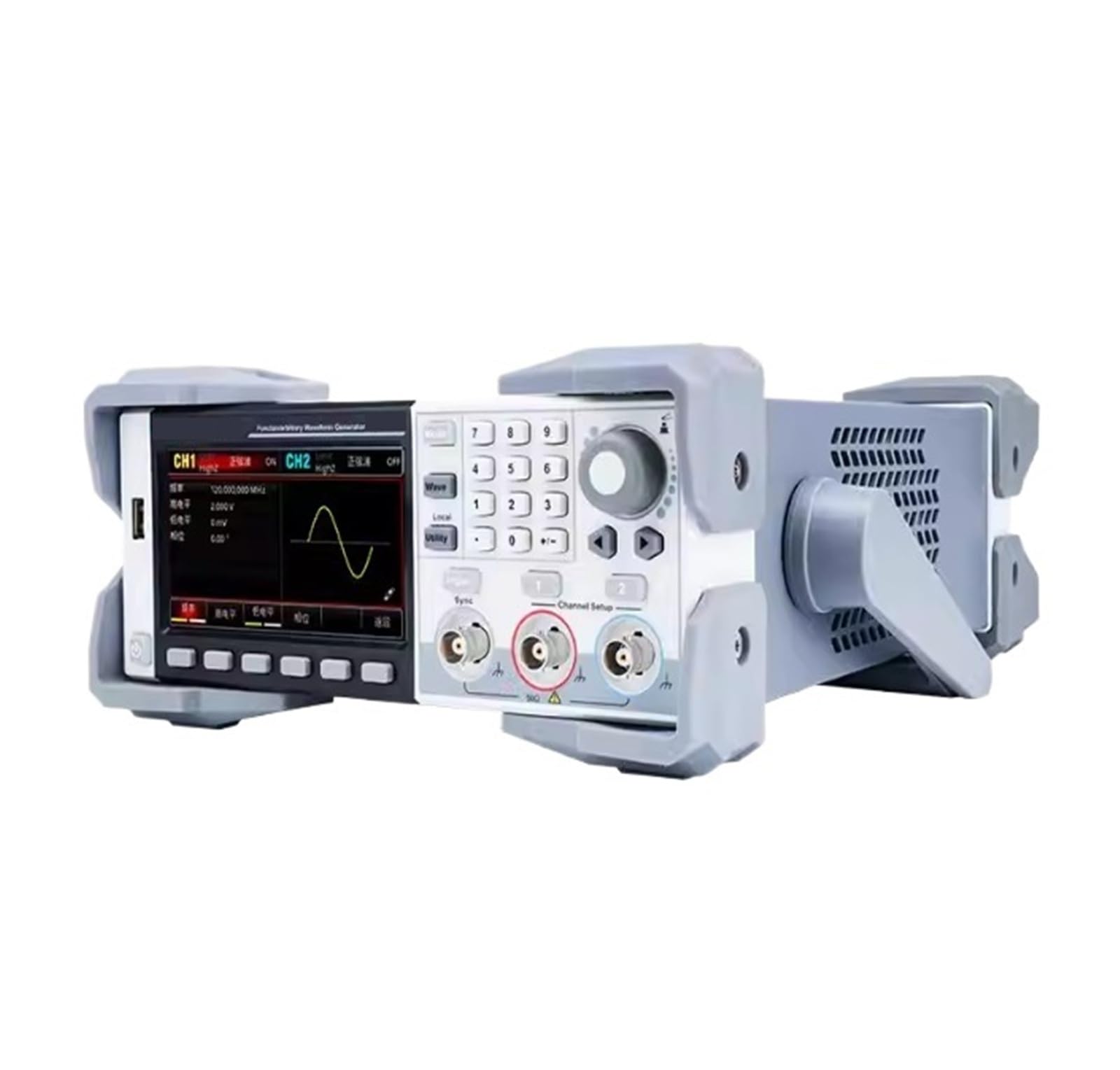 Generador de funciones y formas de onda arbitrarias UTG2062X de 60 MHz