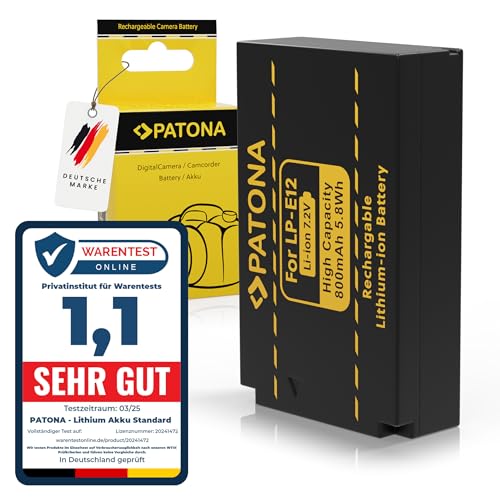 ✅ PERFETTA COME BATTERIA DI RICAMBIO O DI SCORTA – Grazie alla sua efficienza energetica ottimale, è perfetta sia come sostituzione dell’originale che come batteria aggiuntiva, per assicurarti sempre energia sufficiente nei tuoi shooting.