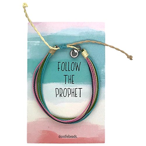 Follow the Prophet Threaded Bracelet Wax Coated and Waterproof, friendship bracelet