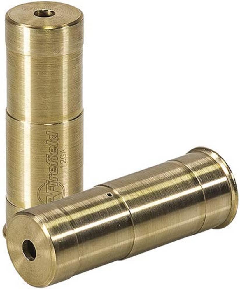 Firefield 12GA Boresight in-Chamber Brass Boresight with Red Laser
