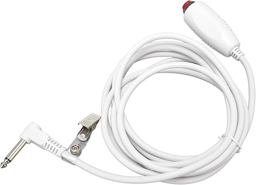 Miniatura 6 de Cable de empuje para estación de enfermería, cable de llamada de enfermería con clip para sábanas, cable de enchufe de teléfono de 0.250 in, para