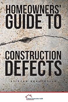 Paperback Homeowners' Guide to Construction Defects Book