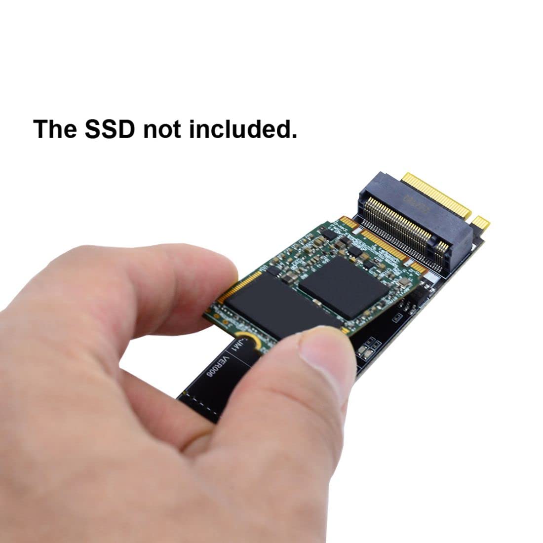 chenyang Adaptador convertidor de tarjeta de expansión M.2 SSD SATA NGFF B+M a NVME M-Key JMB582 Chipset para placa base 2230/2242/2260/2280/22110