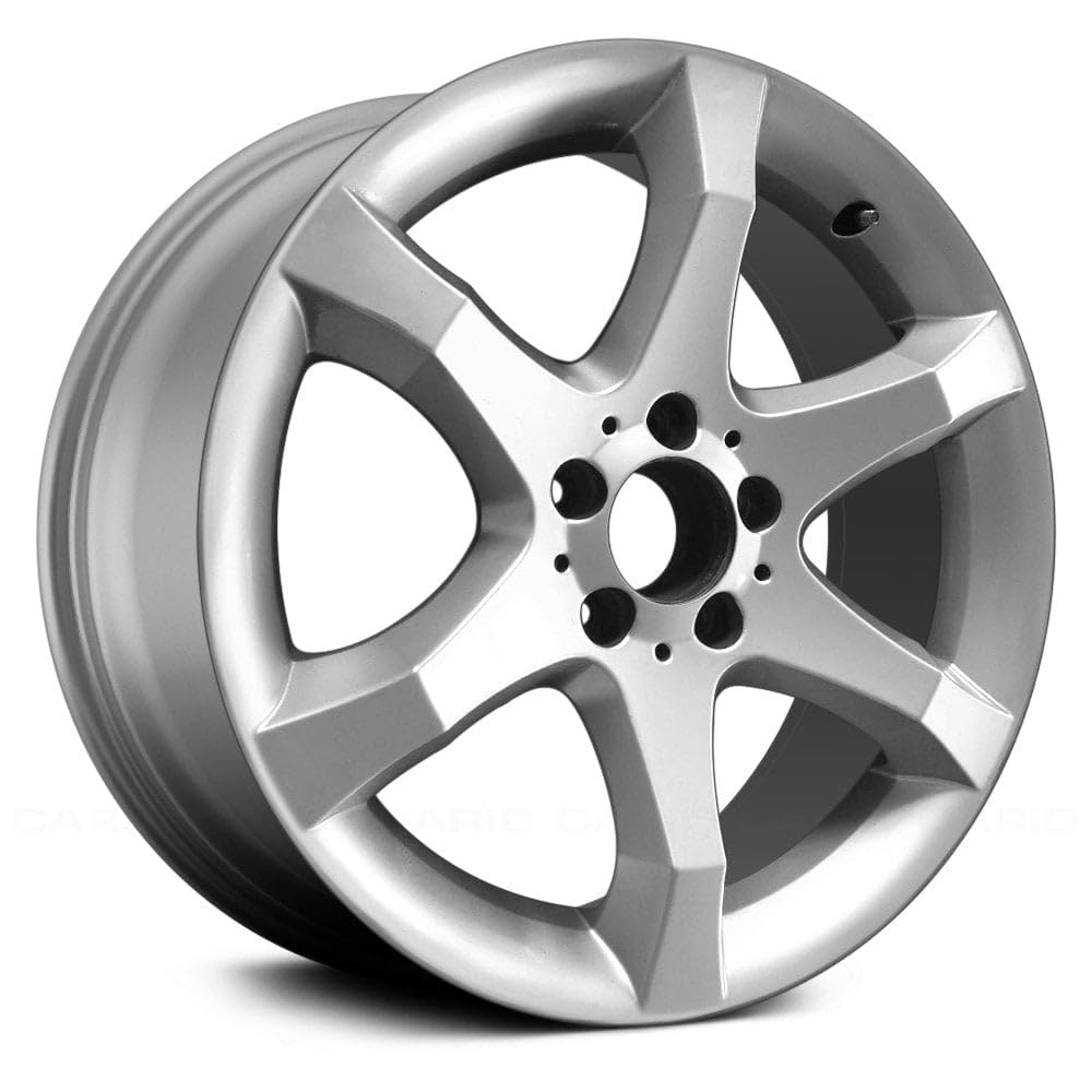 17x7.5 Inch 6-Spoke Silver Rim