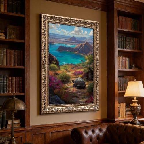 Impression sur toile Galapagos décoration murale salon 40x61