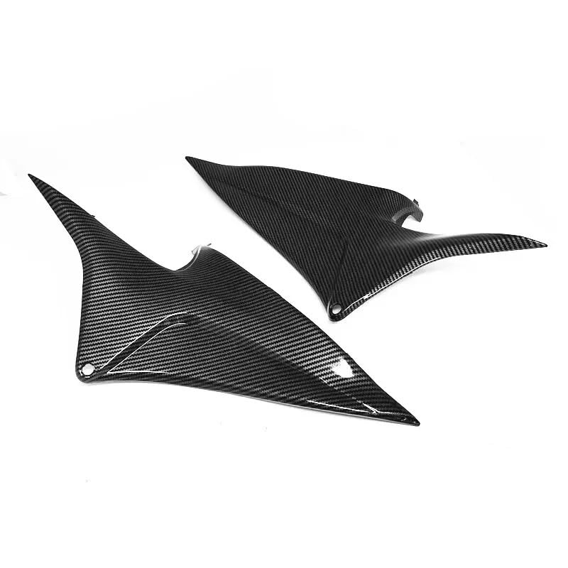 Carenado lateral para CBR 600 RR panel de rodilla acabado carbono para modelos 2007-2012 4