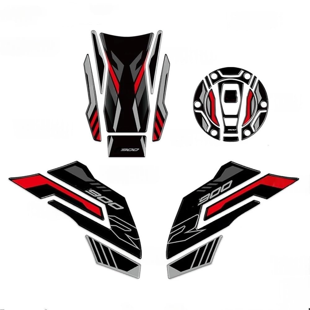 Traction Pads Motorcycle Fuel Tank Sticker Decal for F900R for F 900 R for F900 19-2024