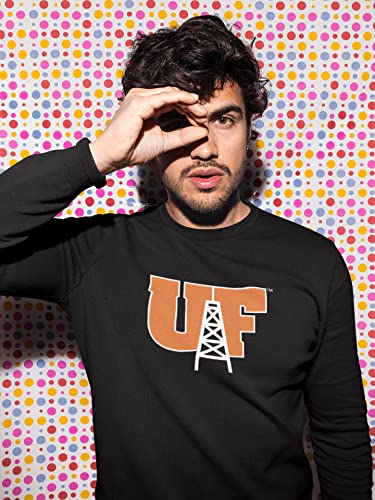 CreateMyTee | University of Findlay UF Two Color Crewneck Sweatshirt3