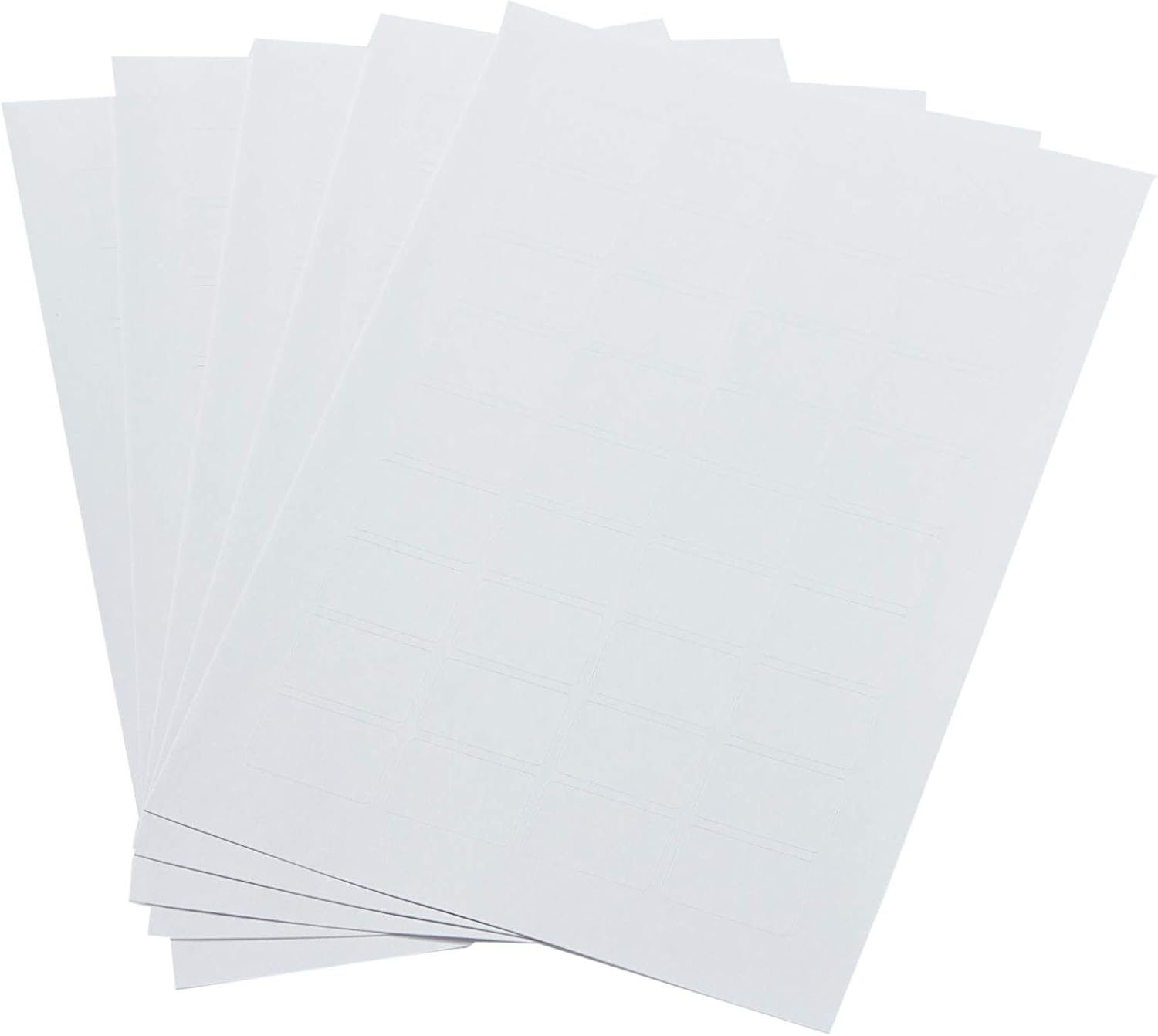 Amazon Basics Removable Print or Write Labels, White, 0.5 x 0.75 Inches, 1008 -Pack