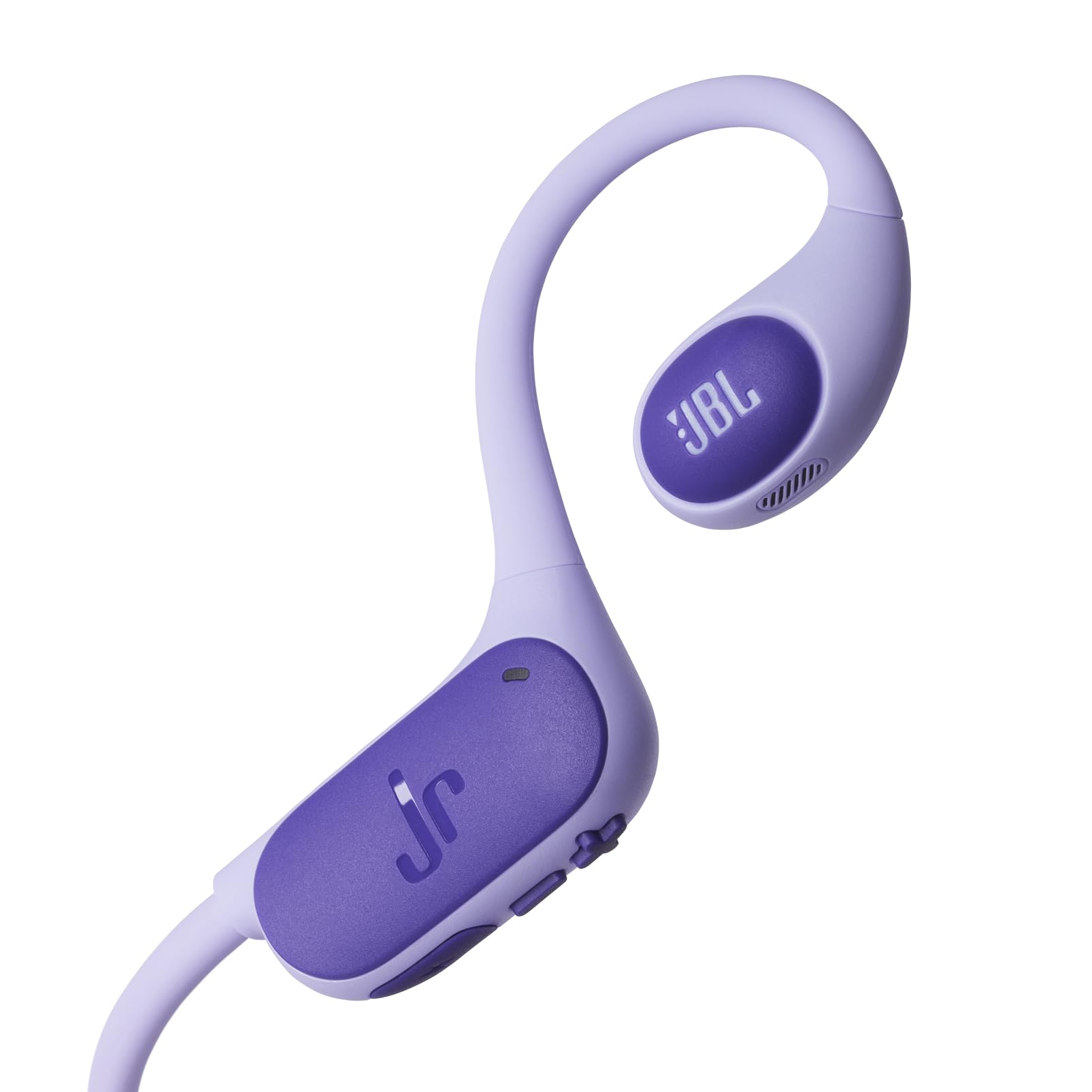 JBL Junior Free, Bezprzewodowe Słuchawki, Fioletowy | Otwartej Konstrukcji dla Dzieci, Lekka i Trwała Konstrukcja, Do 10 Godzin Pracy, Kontrola Rodzicielska, JBL OpenSound