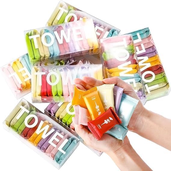 Compressed Towel Tablets Large & Thickened Travel Towel, Disposable Face Towel & Camping Towel Reusable Disposable Washcloths for Travel Hiking Backpacking-picture-22