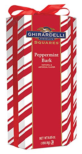 Ghirardelli Peppermint Bark Squares Joy Gift Box
