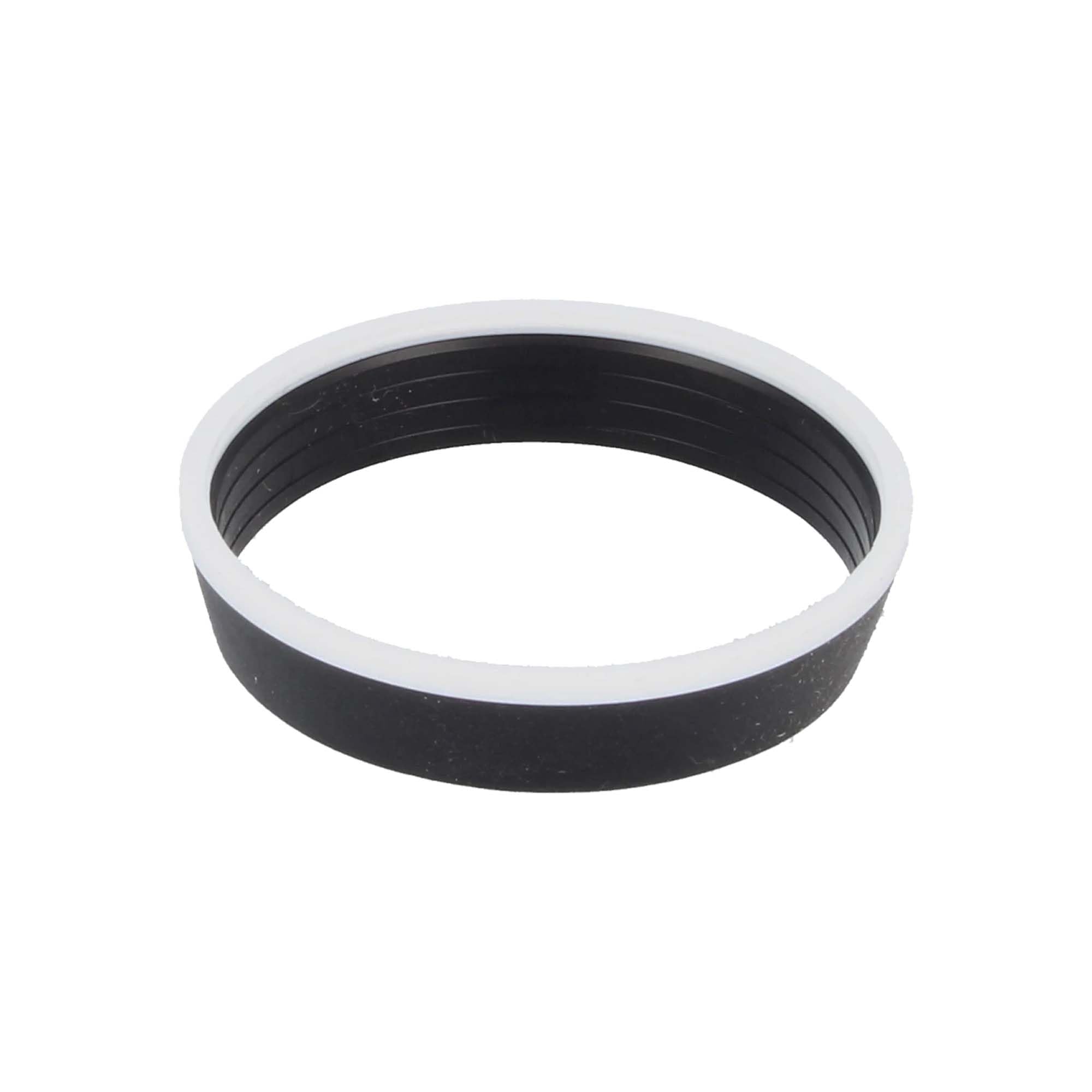 Tecuro White - Wedge Seal For Sink Siphons And With Pipe Diameter 40 Mm, Height 9 Mm, With Retaining Ring, Black/ - 89081