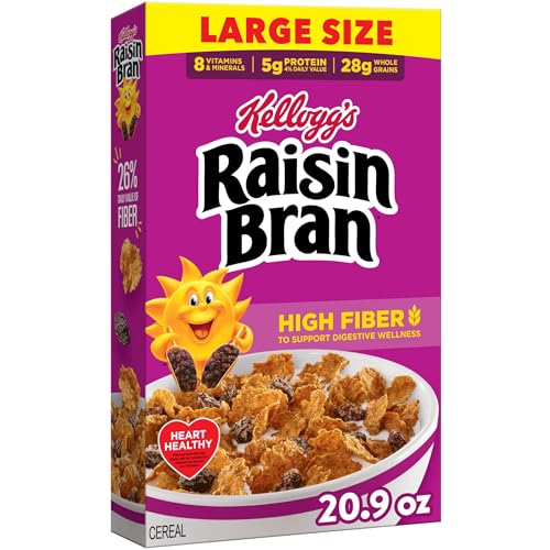 Kellogg’s Raisin Bran Cereal, 20.9oz