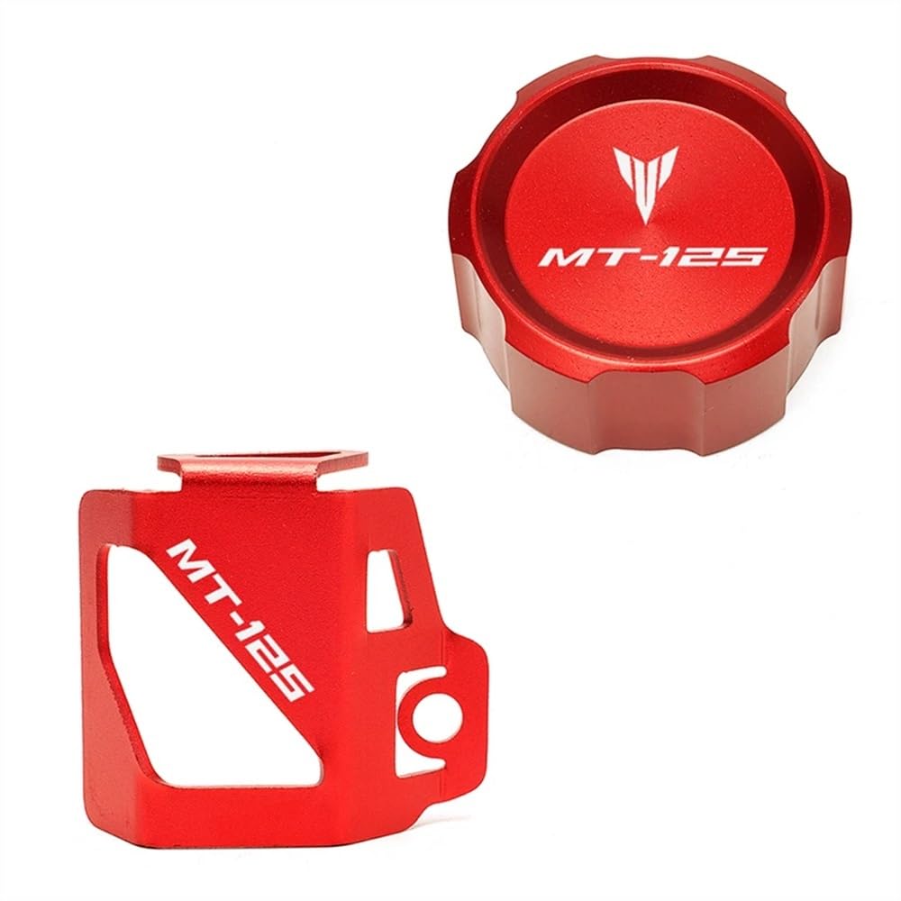 Osłona płynu hamulcowego motocykla dla Ya&maha MT125 MT 125 MT-125 2008-2019 Motocykl CNC Tylna pokrywa zbiornika płynu hamulcowego pokrywa cylindra osłona ochronna
