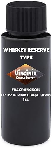 Aceite de fragancia tipo reserva de whisky (nuestra versión de la marca) (botella de 1 onza) para hacer velas, hacer jabón, hacer tartas, aerosoles