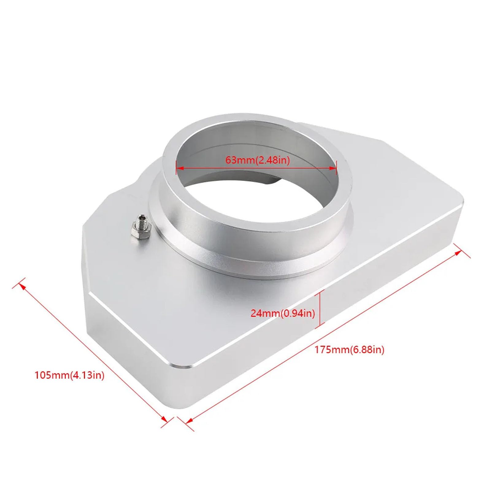 Keenso Soporte de eje de volante de alta resistencia para ruedas de carreras con instalación estable para eventos de simulación de carreras (plateado)