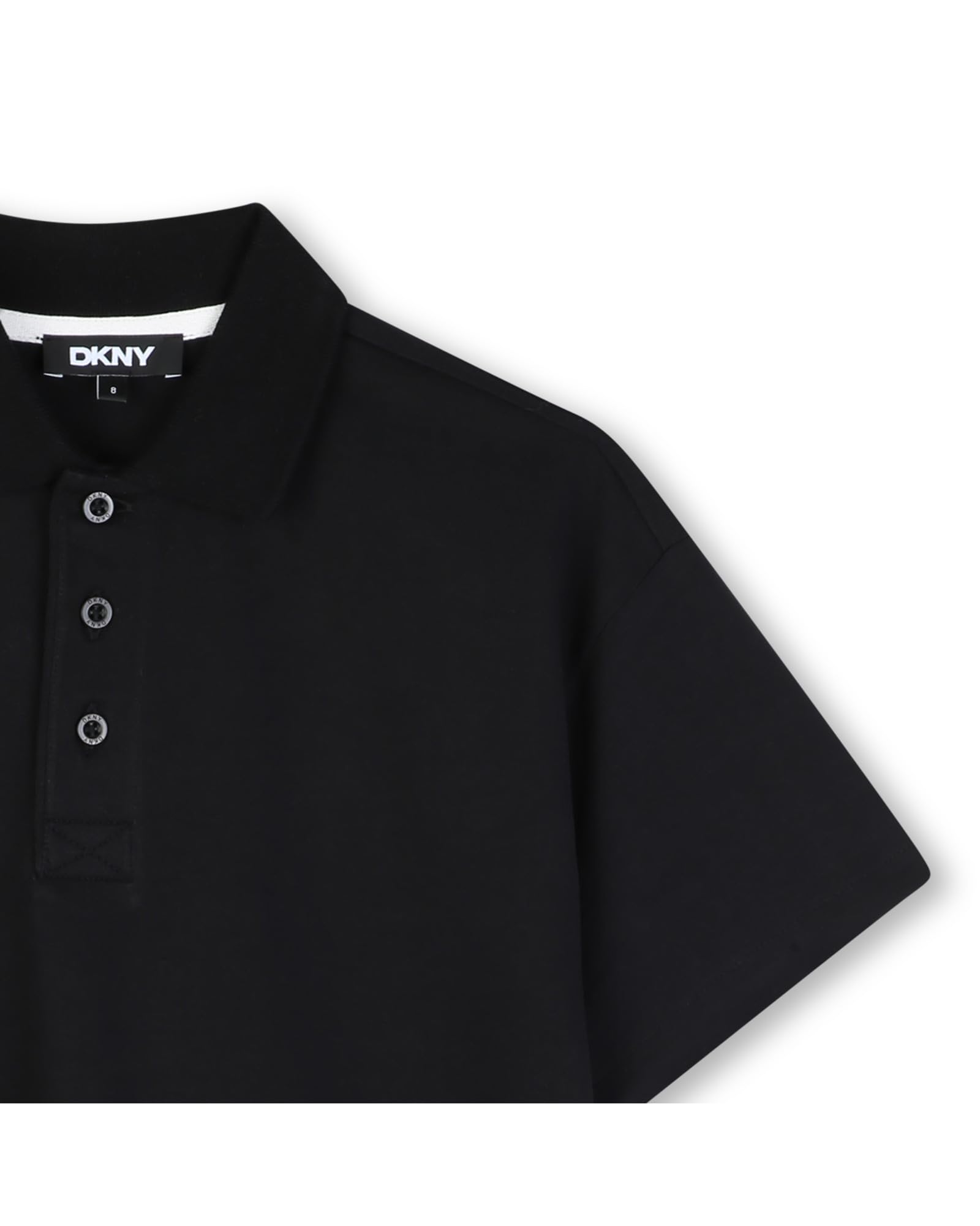 DKNY Polo Bambino Nero, 16 Anni