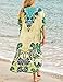 Eddoyee Loose Beach Kaftan Dresses for Women Caftan Swimsuit Cover Up