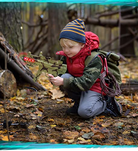 Snapklik.com : Mozlly Military Combat Force Light Up LED Toy Gun Set Of ...