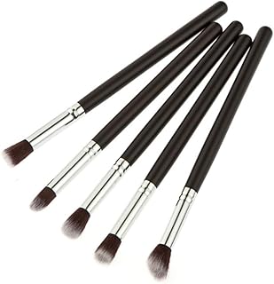 10 Pcs Makeup Brush Set Synthetic Fiber Found...