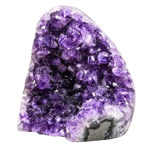 Image of Amethyst Crystal Stone Certified Cluster, 300 to 500 Gram