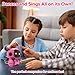Contixo R1 Kids Robot Toy, Pink Interactive Smart Robots with Voice Control Talking Dancing Learning Touch Sensor Compact Educational Portable Toy for Boys Girls Toddlers 3-8 Years Old Birthday Gifts